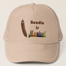 Lustiger Cajun Louisiana Boudin Truckerkappe