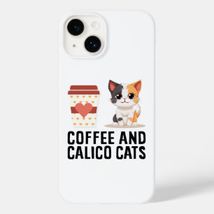 Lustiger Calico-Katzencafe  Case-Mate iPhone 14 Hülle