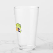 Lustiger Camou-Flawless-Chamäleon-Wortwitz Glas (Links)