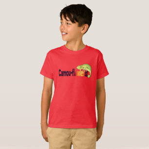 Lustiger Camou-Flawless-Chamäleon-Wortwitz T-Shirt