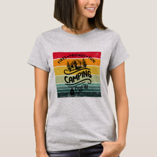 Lustiger Camping-Crew-Slogan, lustige Camper-Freun T-Shirt