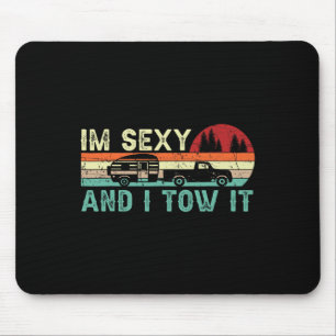 Lustiger Camping Rv Ich Bin Y Und Ich Ziehe Es Rv Mousepad