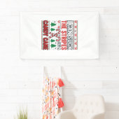 Lustiger Candy Cane Weihnachtspullover Banner (Insitu)