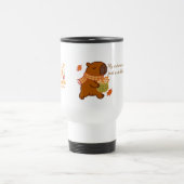 Lustiger Capybara-Cozy-Fall-Becher Reisebecher (Mittel)