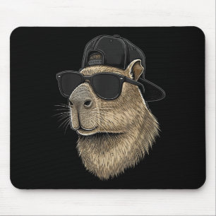 Lustiger Capybara-Liebhaber Coole Sonnenbrillen Fü Mousepad