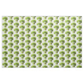 Lustiger Cartoon-Brokkoli Stoff (Fat Quarter (45,7 x 55,9 cm))