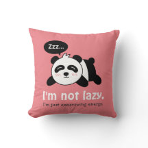 Lustiger Cartoon des niedlichen Schlafenpandas