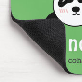 Lustiger Cartoon des niedlichen Schlafenpandas Mousepad (Ecke)