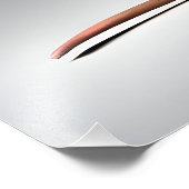 lustiger Cartoon Fotodruck (Ecke)