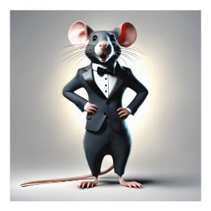 lustiger Cartoon Fotodruck