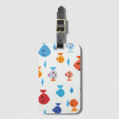 lustiger Cartoon Gepäckanhänger (Vorderseite Vertikal)