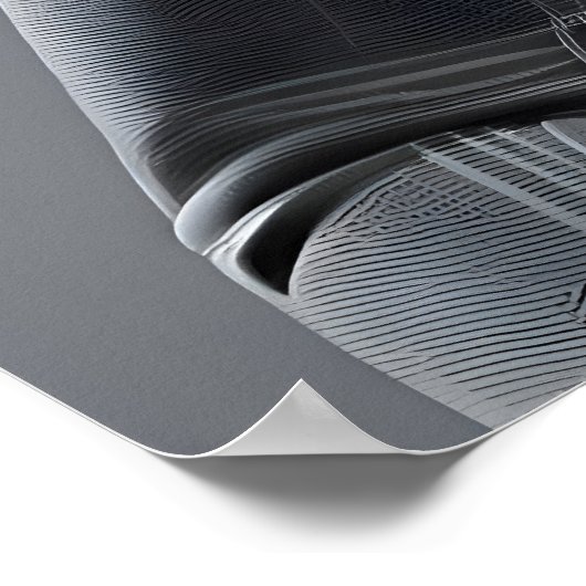 lustiger Cartoon Poster (Ecke)