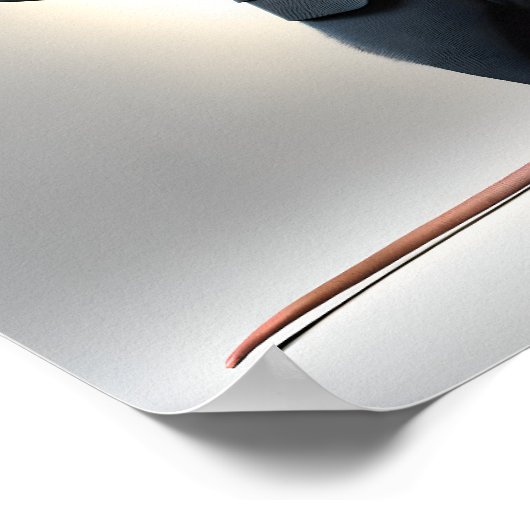 lustiger Cartoon Poster (Ecke)