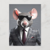 lustiger Cartoon Postkarte (Vorderseite)