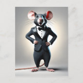 lustiger Cartoon Postkarte (Vorderseite)