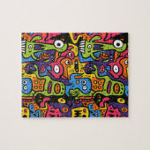 Lustiger Cartoon Puzzle (Horizontal)