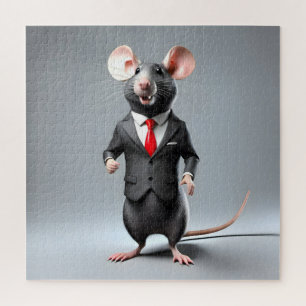 lustiger Cartoon Puzzle