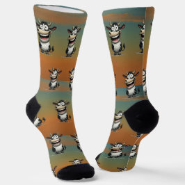 lustiger Cartoon Socken