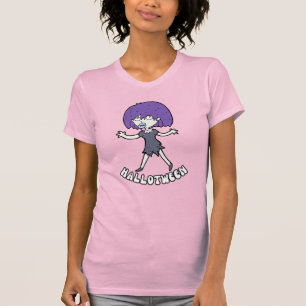 Lustiger Cartoon-Stil HalloTween-Wortwitz T-Shirt
