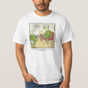 Lustiger Cartoon T-Shirt-Samenlos T-Shirt