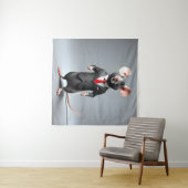 lustiger Cartoon Wandteppich (Beispiel (Horizontal))