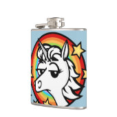 LUSTIGER CARTOONUNICORN UND FLACHMANN (Links)