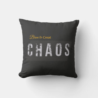Lustiger Chaos-Ersteller Streetwear Kissen