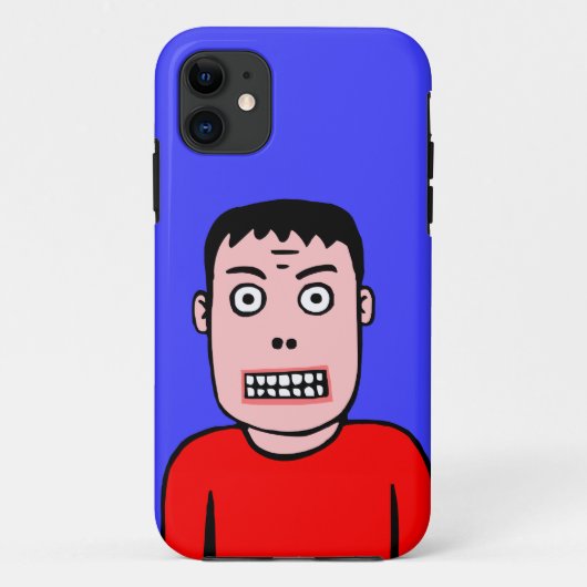 Lustiger Charakter 01 Case-Mate iPhone Hülle (Rückseite)