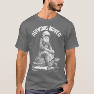 Lustiger Charles Darwinortoise Darwinus Mobilis Ev T-Shirt