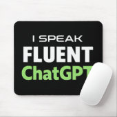 Lustiger ChatGPT Mousepad (Mit Mouse)
