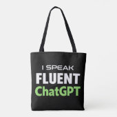Lustiger ChatGPT Tasche (Rückseite)