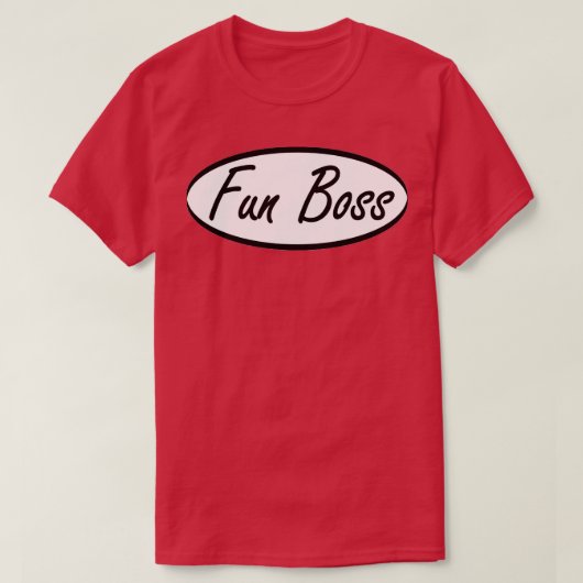 lustiger Chef T-Shirt (Design vorne)