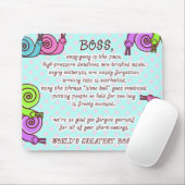 LUSTIGER CHEFSPEEDO U. SPAGO MOUSEPAD (Mit Mouse)