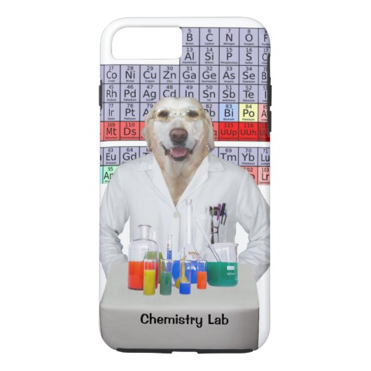 Lustiger Chemie-Labrador/Hund Case-Mate iPhone Hülle (Rückseite)