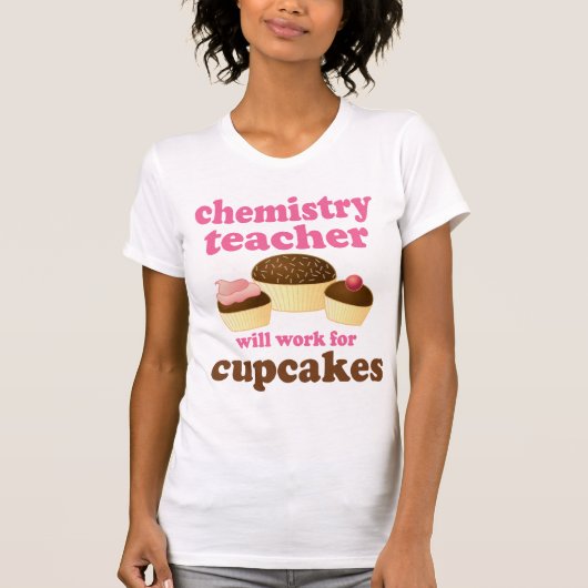 Lustiger Chemie-Lehrer T-Shirt (Vorderseite)