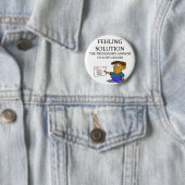 lustiger Chemiewitz Button (Beispiel)