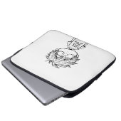 Lustiger Chibi-Anime-Junge-Elektronik-Tasche Laptopschutzhülle (Vorne Knopf)