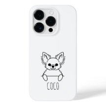 Lustiger Chihuahua-Handy-Schutz mit individuellem
