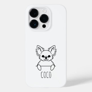 Lustiger Chihuahua-Handy-Schutz mit individuellem Case-Mate iPhone 14 Pro Hülle