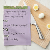 Lustiger Chihuahua-Hund zitiert Geschirrtuch (Viertel Falte)