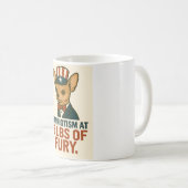 Lustiger Chihuahua Kaffeetasse (VorderseiteRechts)