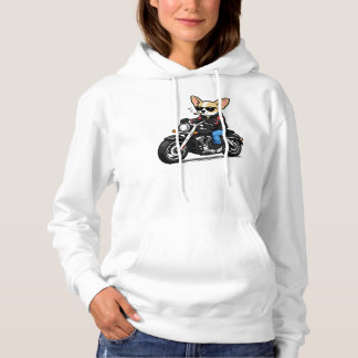 Lustiger Chihuahua-Meme: Hund raucht Zigarette Hoodie