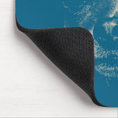 Lustiger Chihuahua-Meme Hund raucht Zigarette Mousepad (Ecke)