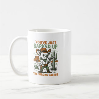 Lustiger Chihuahua Western Becher – Du hast gerade Kaffeetasse