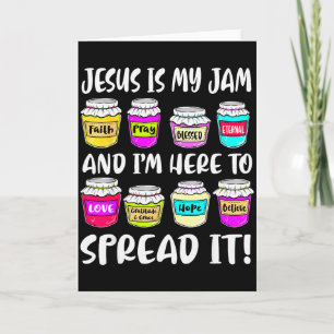 Lustiger Christ Jesus ist mein Ding, hier um die B Karte