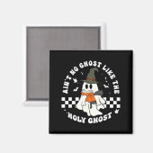 Lustiger christlicher Geist mit Bibel Retro kathol Magnet (Vorderseite/Rückseite)