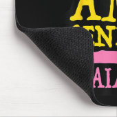 Lustiger christlicher Glaube Hier bin ich, sende m Mousepad (Ecke)