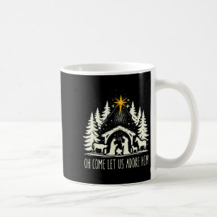 Lustiger christlicher Weihnachten Jesus Oh kommt l Kaffeetasse