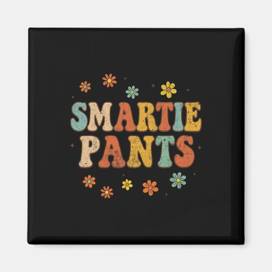 Lustiger Ck Zur Schule Smartie Pants _2 Magnet (Vorne)