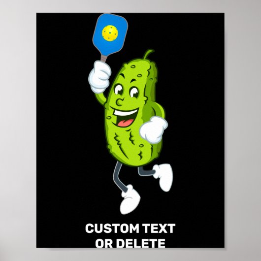 Lustiger Ckle spielt Ckleball Text Poster (Vorne)